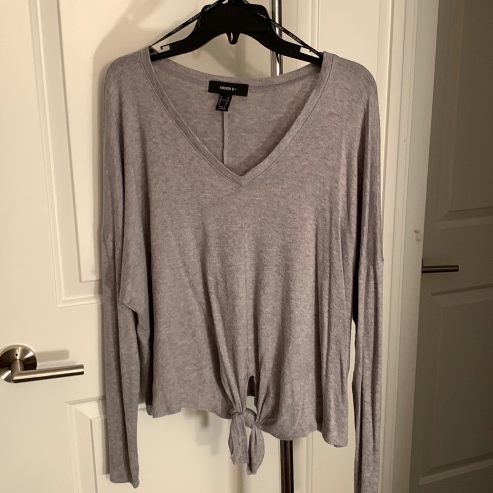 Front Tie Crop Top